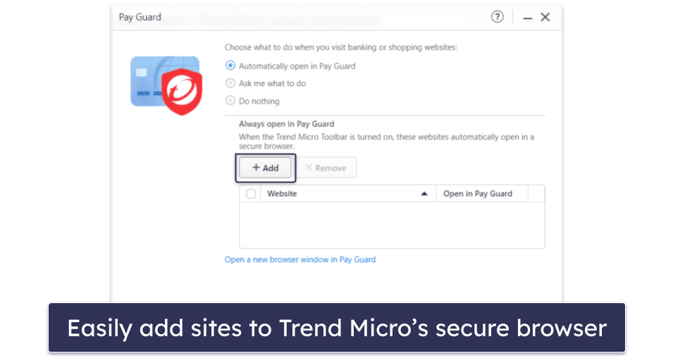 Trend Micro Ease of Use and Setup