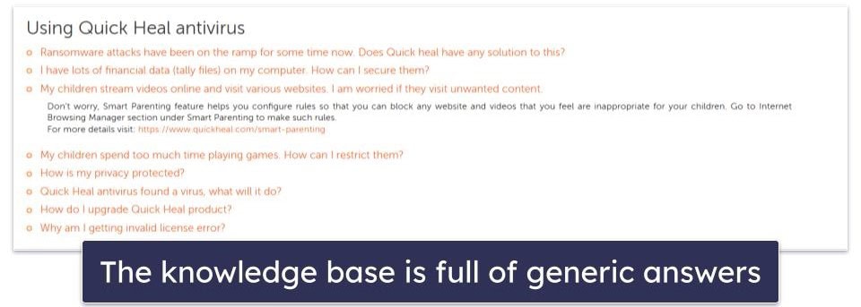 Quick Heal Customer Support — Live Chat, Phone Support, Knowledge Base & More
