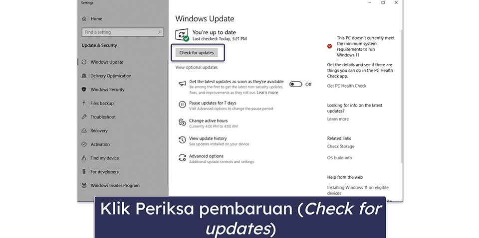 How to Update Windows 18-09