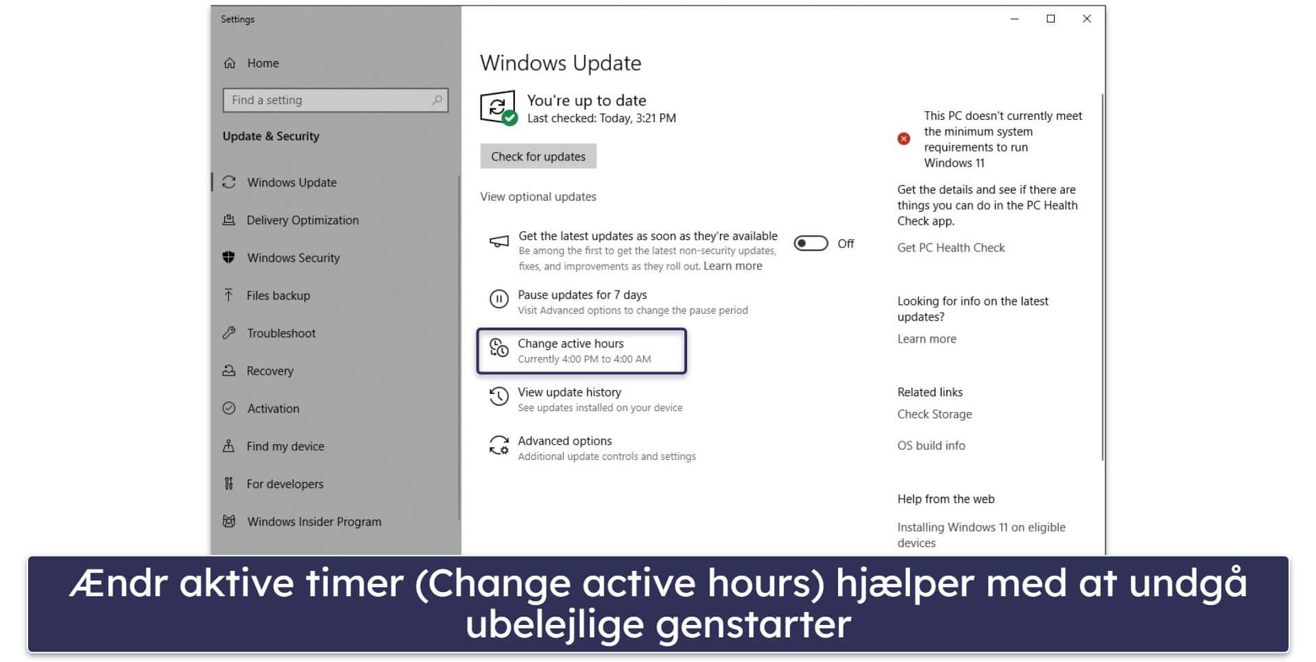 Sådan opdaterer du Windows 10