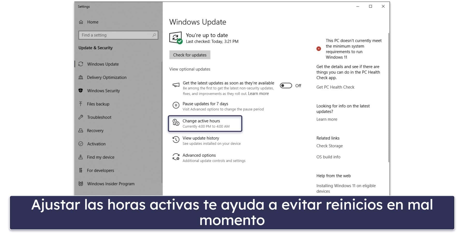 Cómo actualizar Windows 10