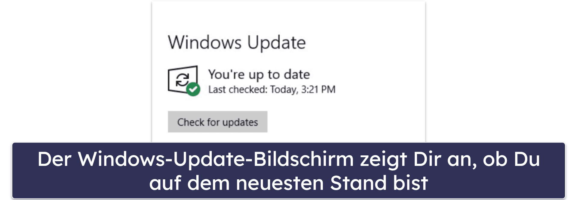 Wie man ein Windows 10 Update durchführt