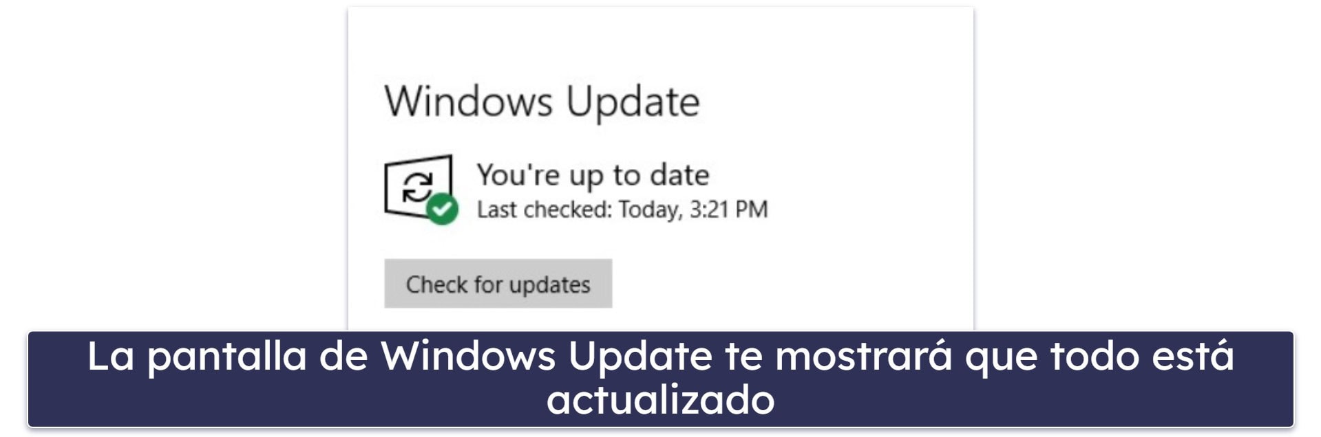 Cómo actualizar Windows 10