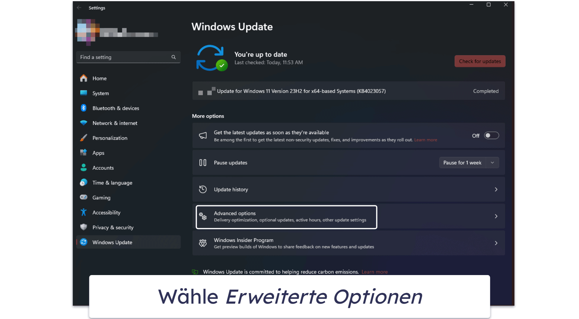 Wie man ein Windows 11 Update durchführt