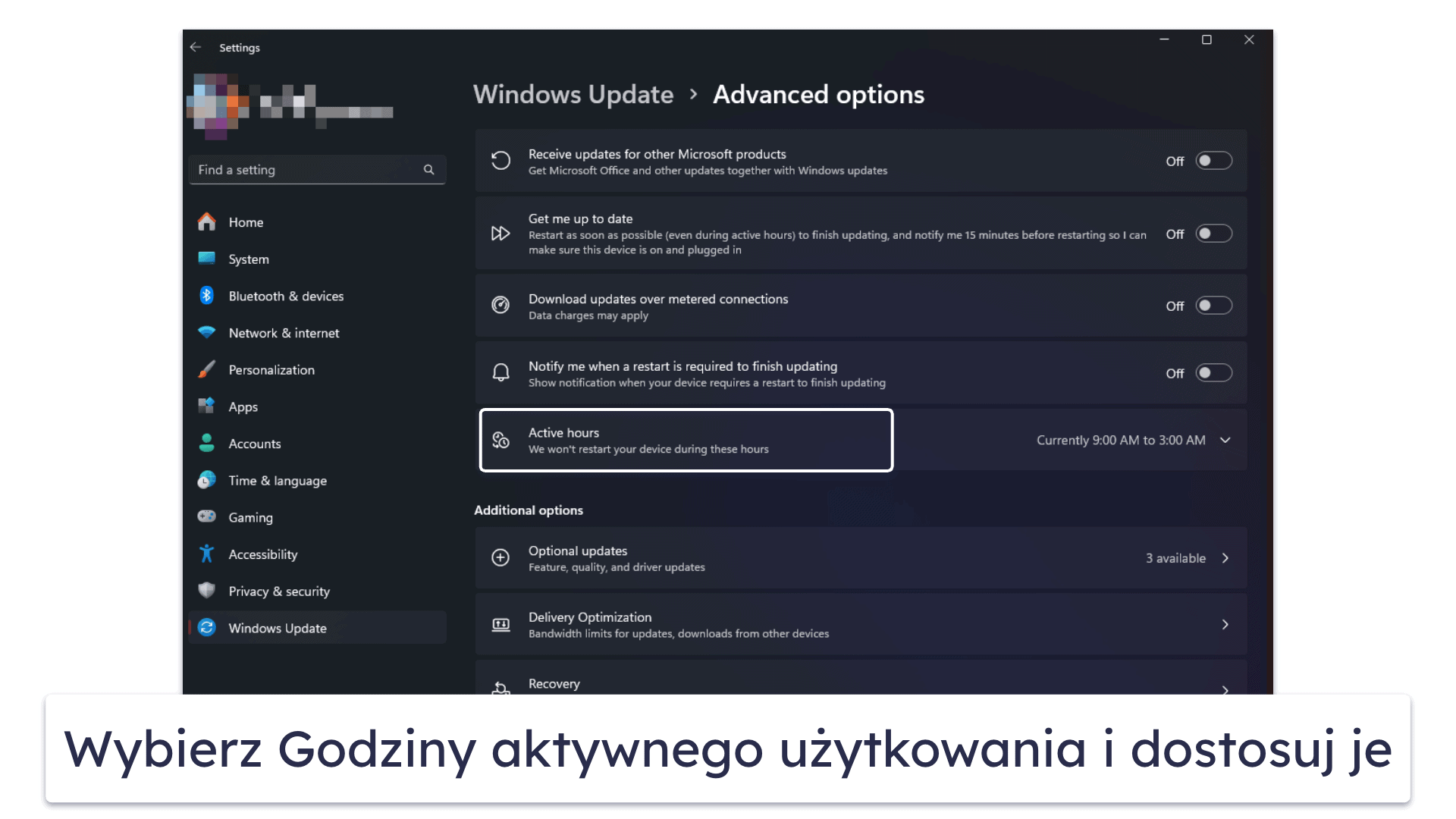 Aktualizacja systemu Windows 11
