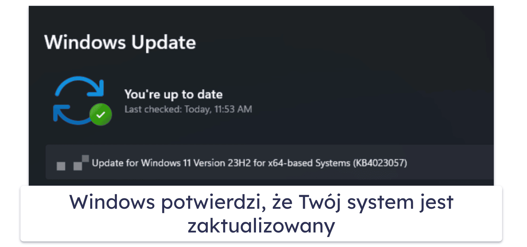 Aktualizacja systemu Windows 11