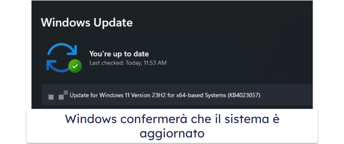 Come aggiornare Windows 11