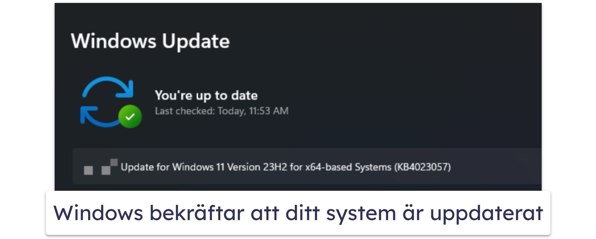 Så här uppdaterar du Windows 11