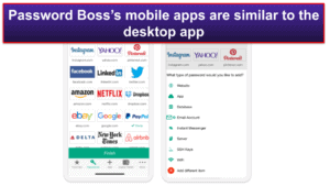 Password Boss Mobile App