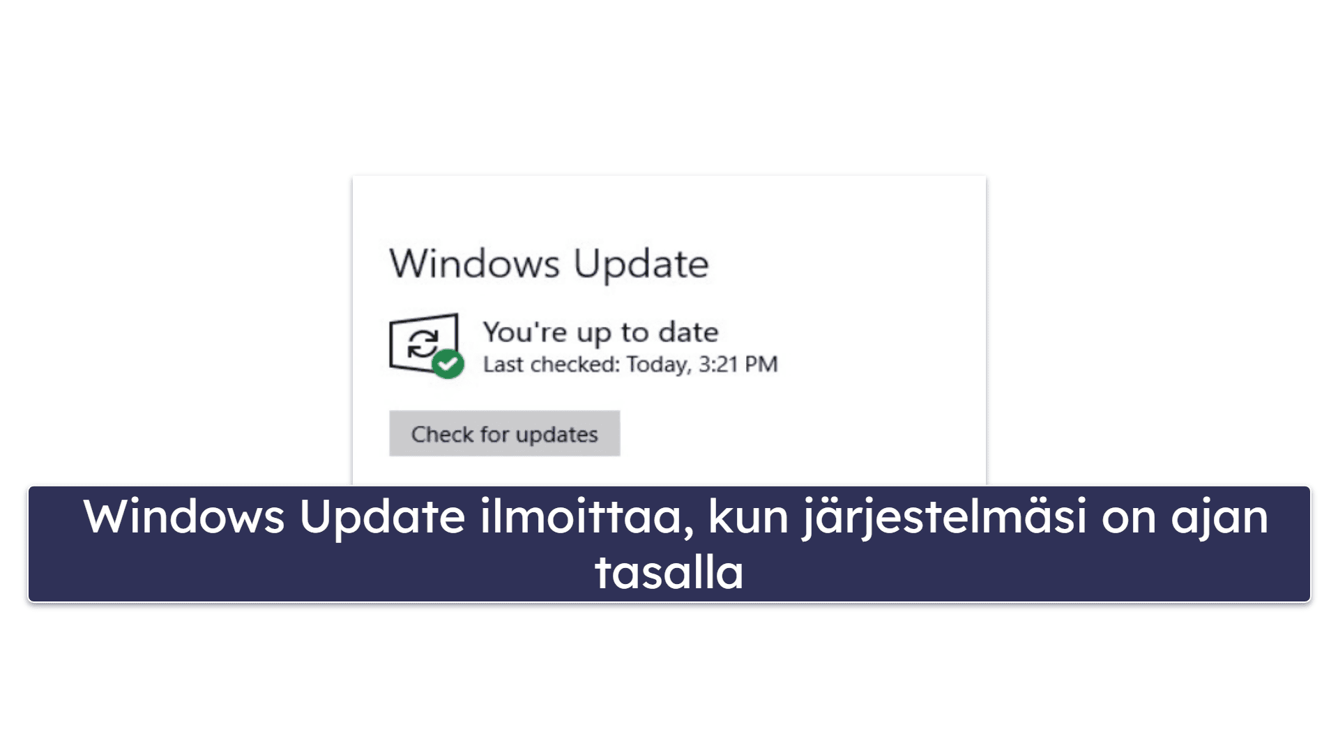 Kuinka päivittää Windows 10