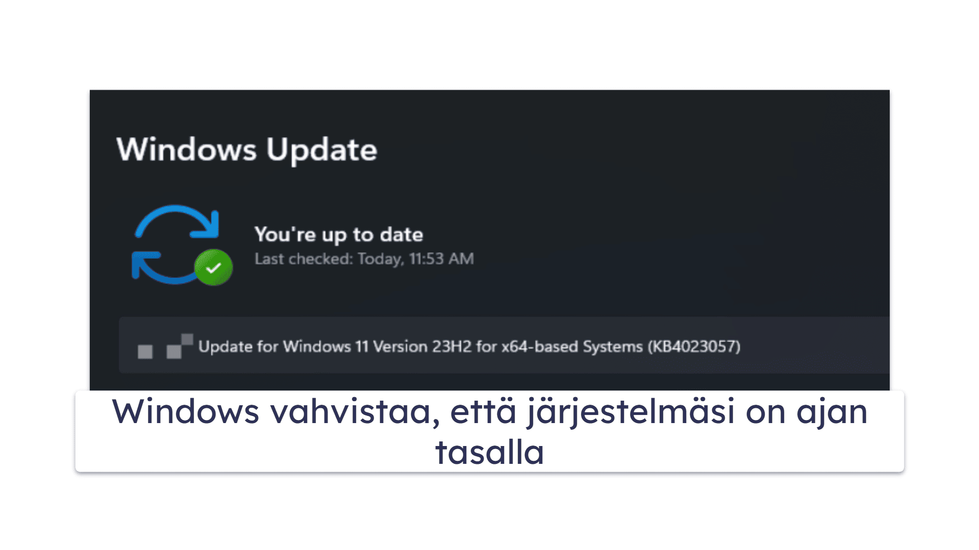 Kuinka päivittää Windows 11