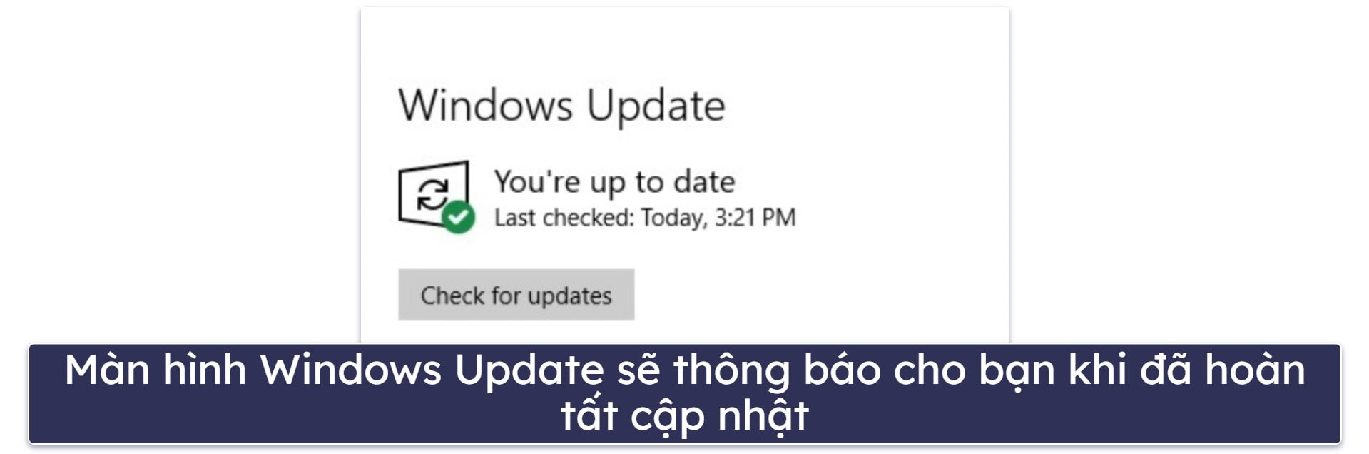 Cách cập nhật Windows 10