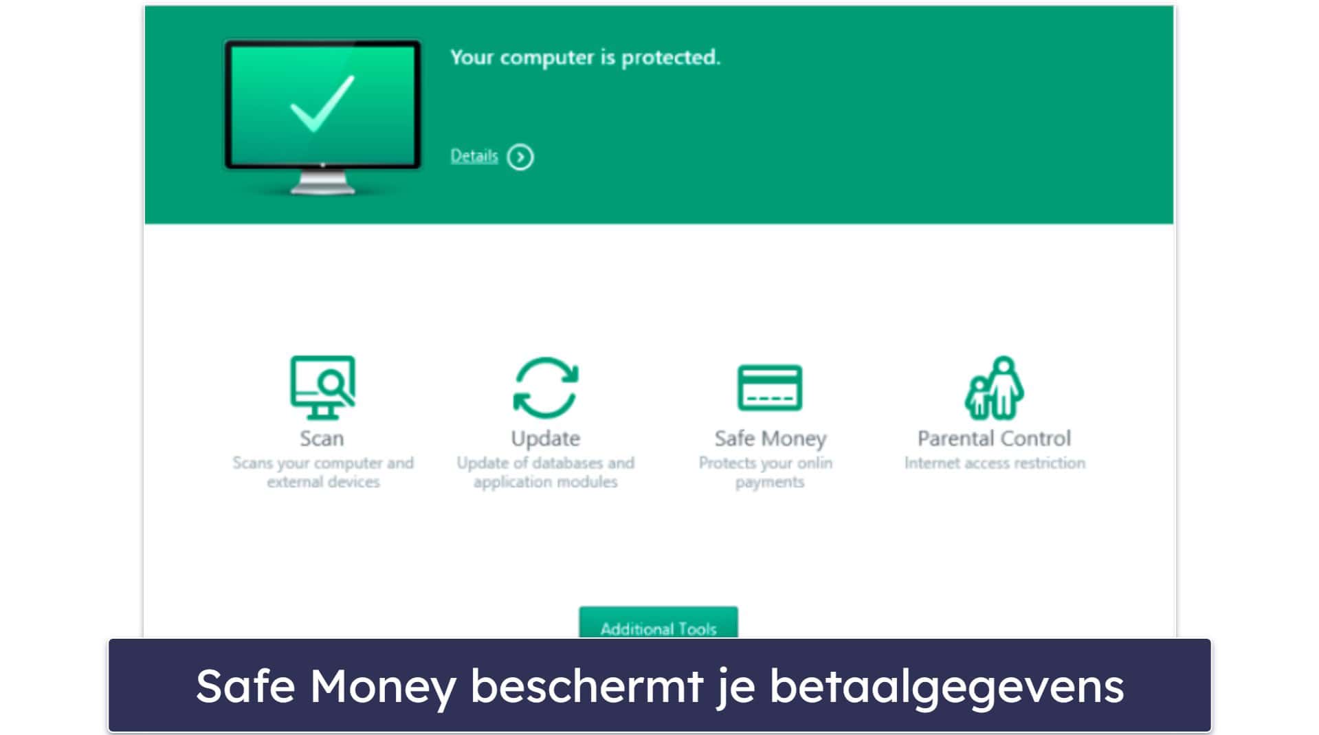 8. Kaspersky Premium — Uitstekend ouderlijk toezicht + sterke bescherming bij internetbankieren