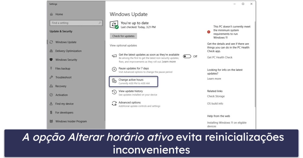 Como atualizar o Windows 10