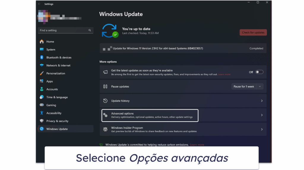 Como atualizar o Windows 11