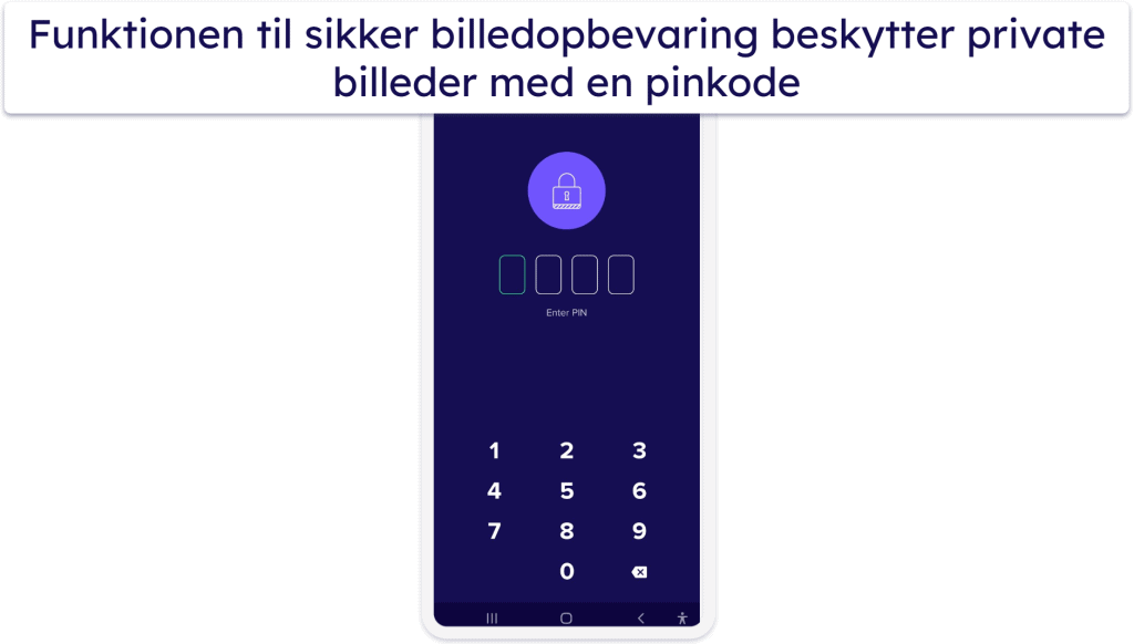 6. Avast – Basissikkerhed til Android + krypteret billedboks