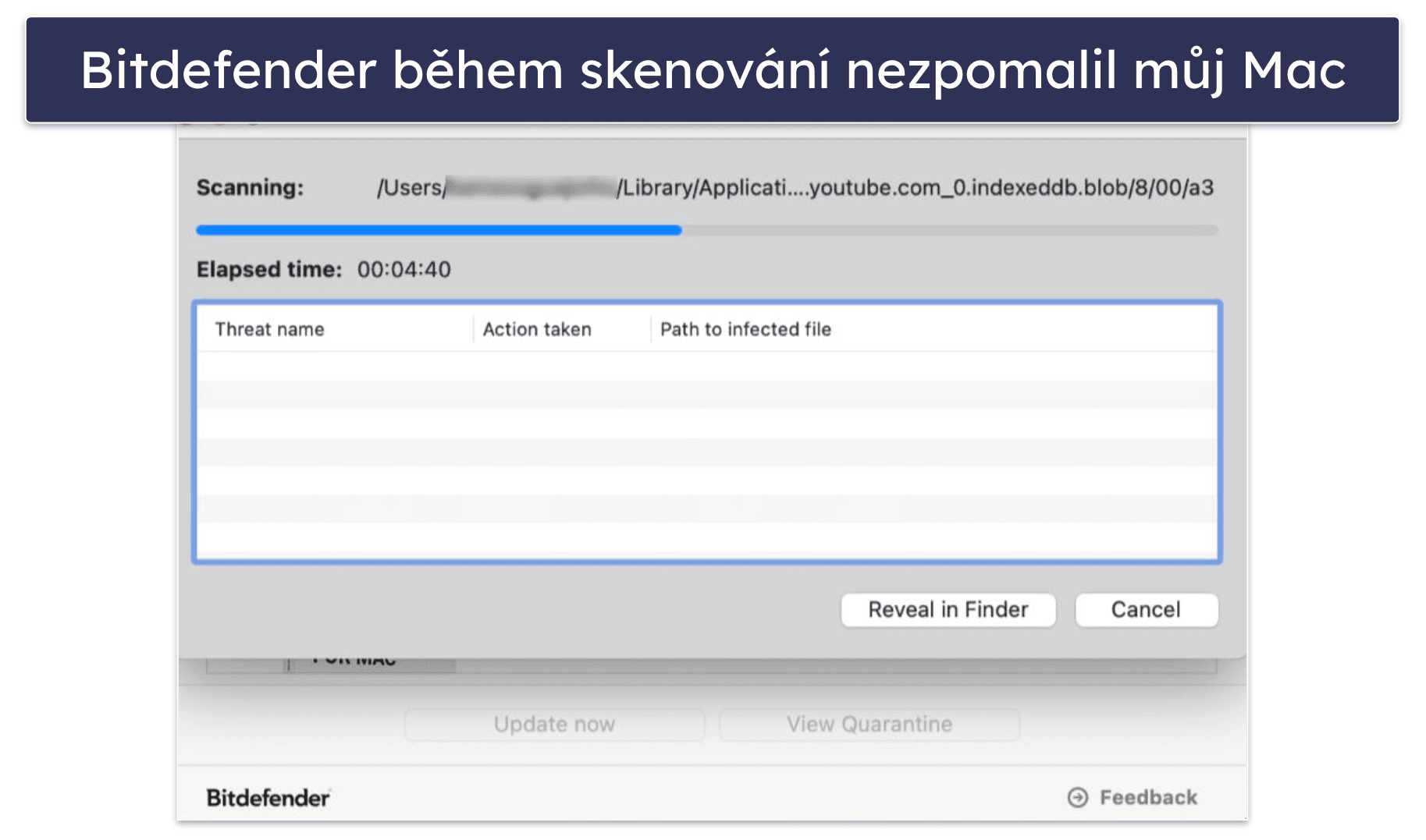 3.🥉 Bitdefender Virus Scanner pro Mac — Vynikající cloudové skenování malwaru