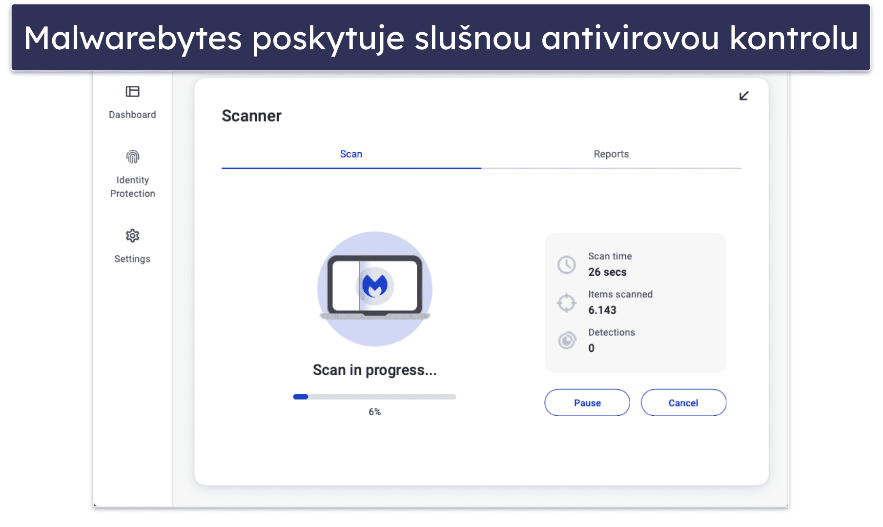 4. Malwarebytes for Mac (Free) — Slušná Detekce a odstraňování Malwaru