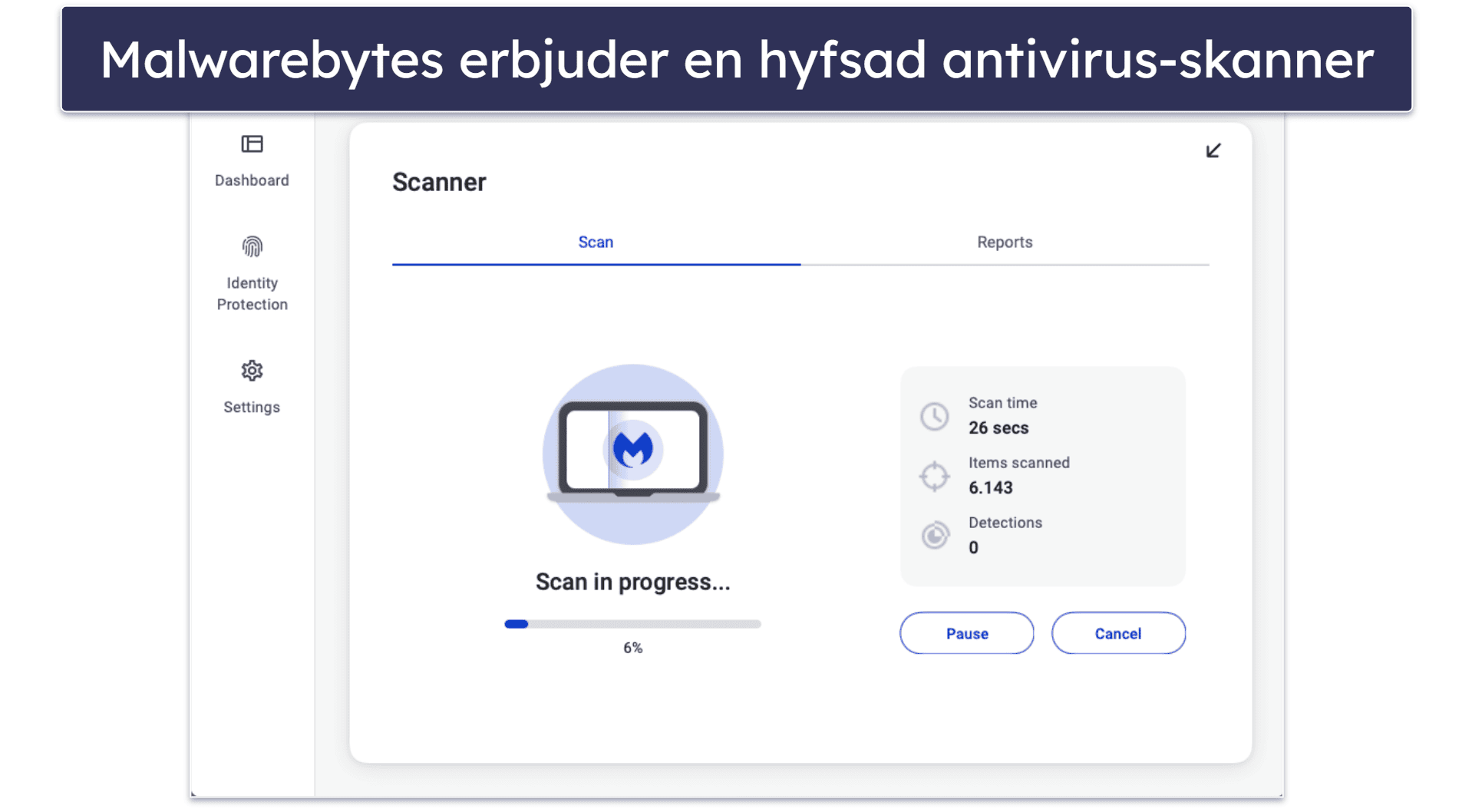 4. Malwarebytes for Mac (Free): Anständig Antivirus Skanning och Borttagning
