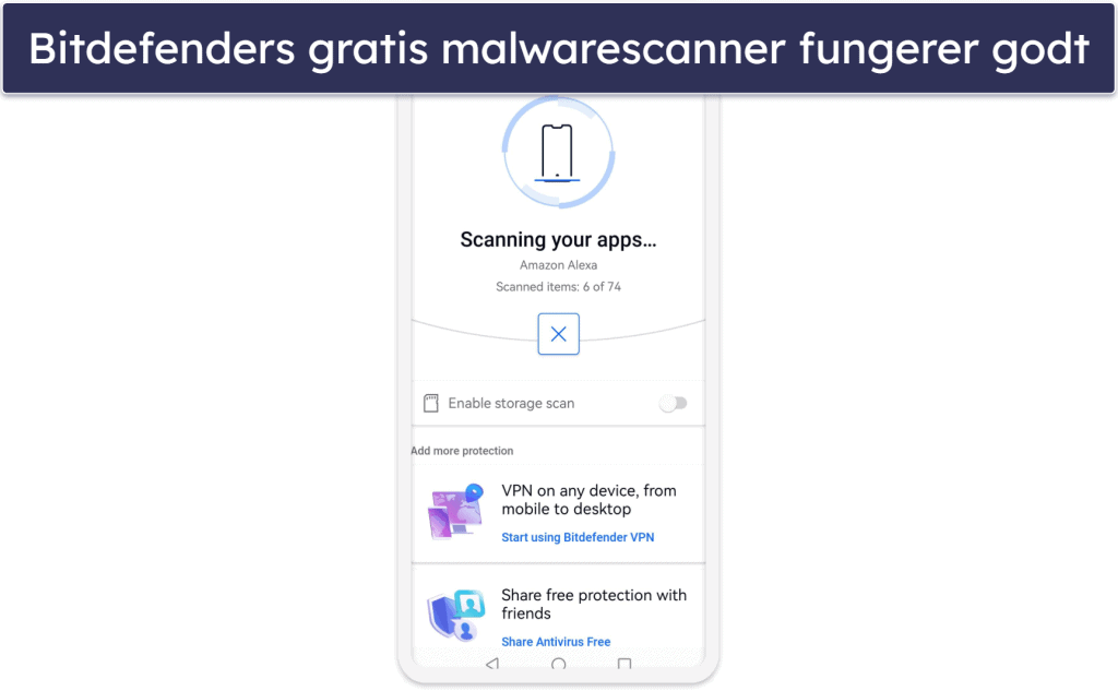 🥉3. Bitdefender – Nem at bruge og med fremragende beskyttelse mod malware