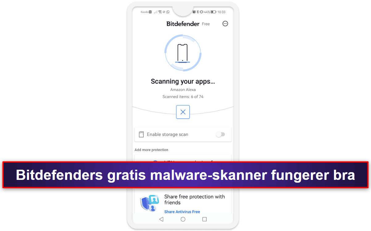 4. Bitdefender – enkel å bruke med enestående malware-beskyttelse