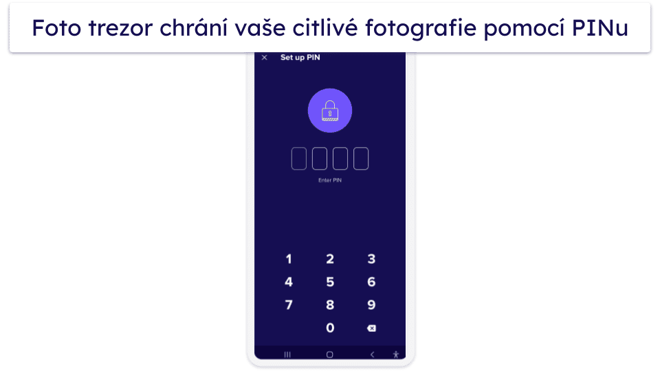 6. Avast – základní ochrana pro Android + šifrovaný trezor fotografií