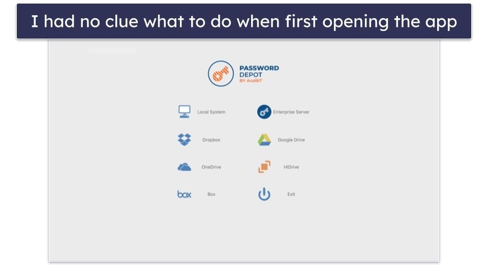 Password Depot Ease of Use & Setup — Not a User-Friendly Experience