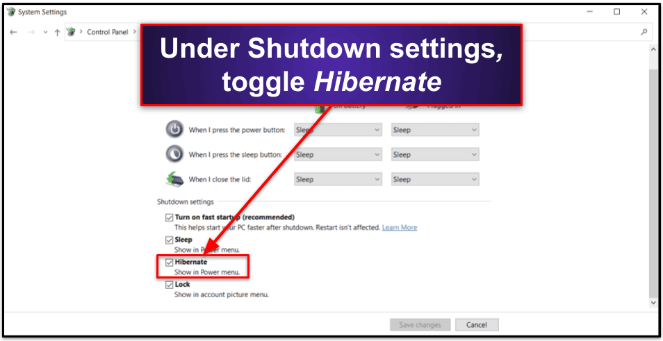 How to Use Hibernate Mode