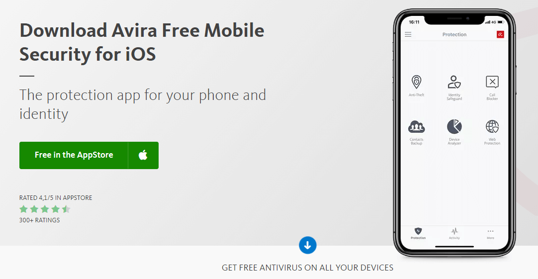 1. Avira Mobile Security — ฟีเจอร์เสริมที่ดีที่สุด