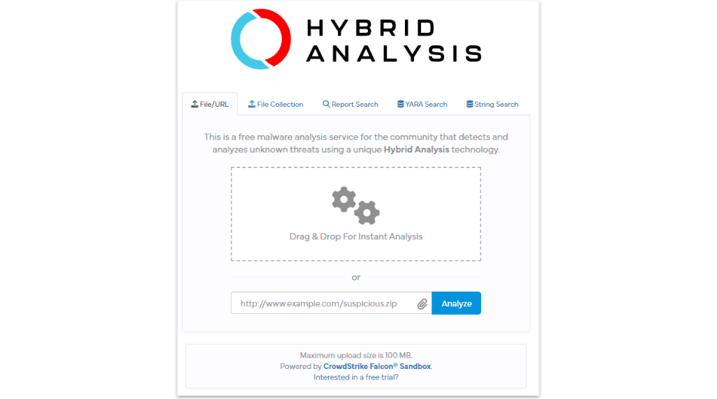 🥉 3. Hybrid Analysis