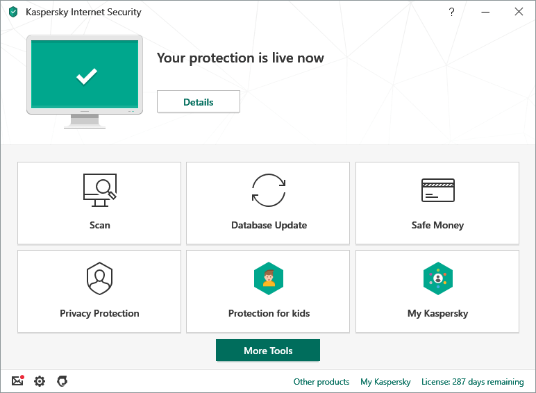 Kaspersky Internet Security — الأفضل للتسوّق والخدمات المصرفية عبر الإنترنت