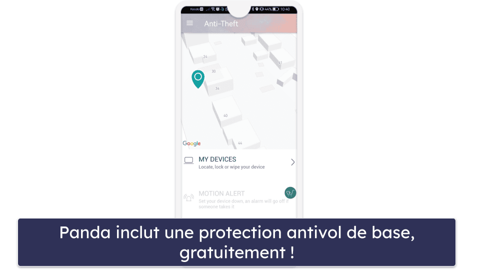 4. Panda Dome : bonne analyse antivirus avec une excellente compatibilité avec les montres connectées