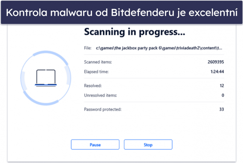 🥈2. Bitdefender Antivirus Free for Windows – Nenáročné řešení s pokročilou ochranou webu a prevencí malwaru