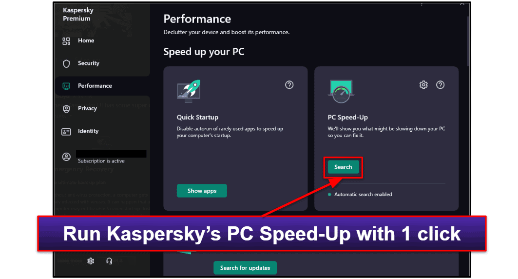 Kaspersky Security Features