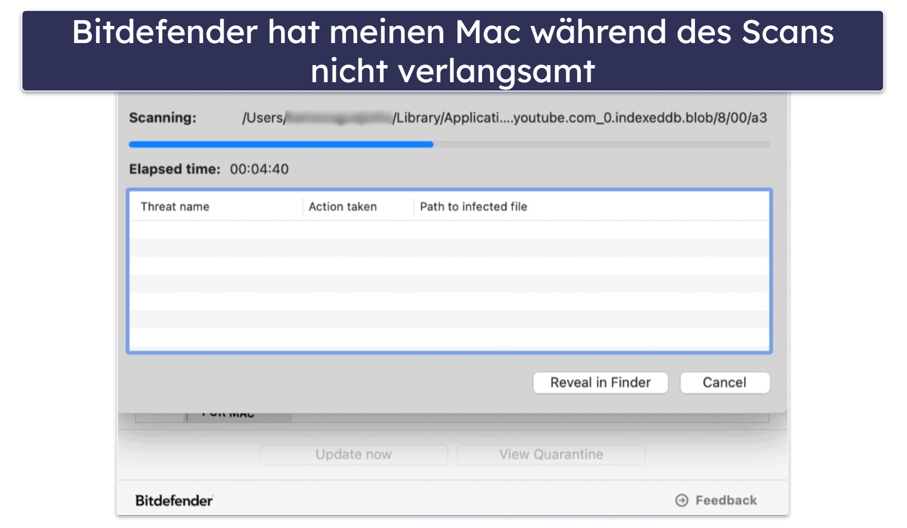3.🥉 Bitdefender Virus Scanner for Mac: hervorragender Cloud-basierter Malware-Scanner