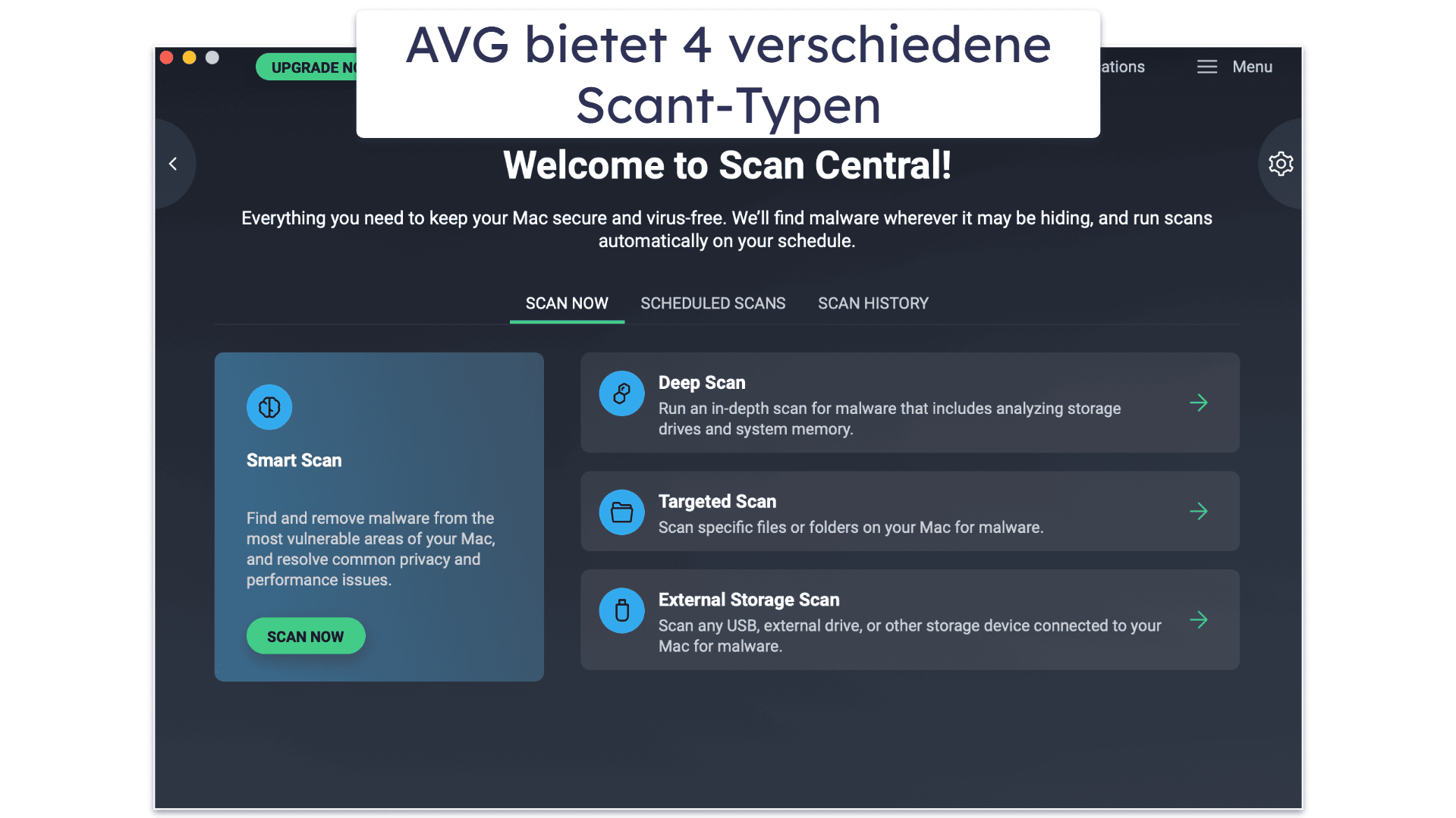 7. AVG AntiVirus Free für Mac: zuverlässiger, aber limitierter Mac-Schutz
