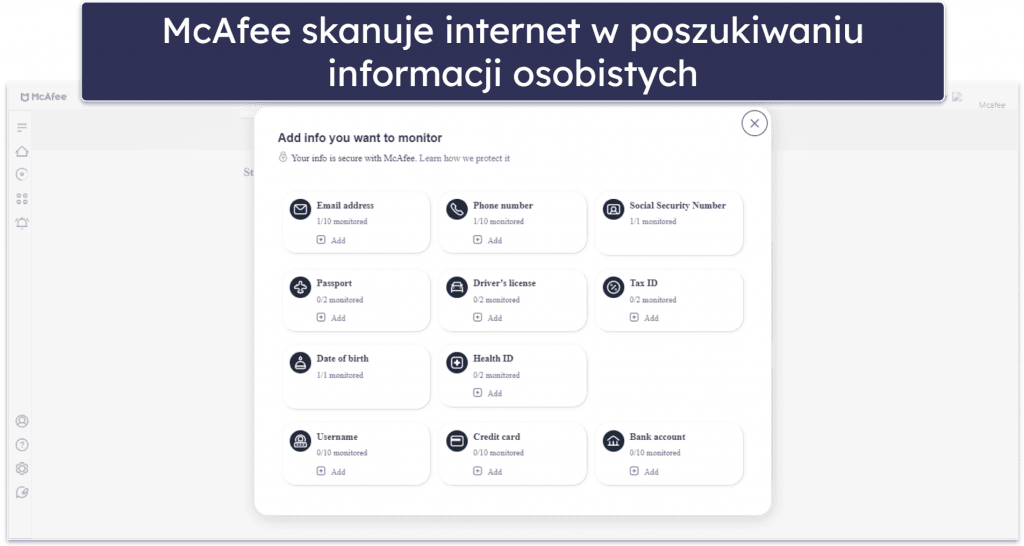 4. McAfee – zaawansowany silnik skanujący malware