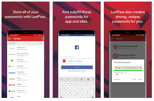 5. LastPass — Excellent Free Android Password Manager