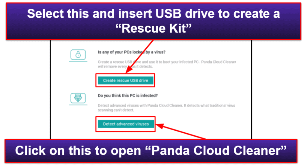 Panda Security Features