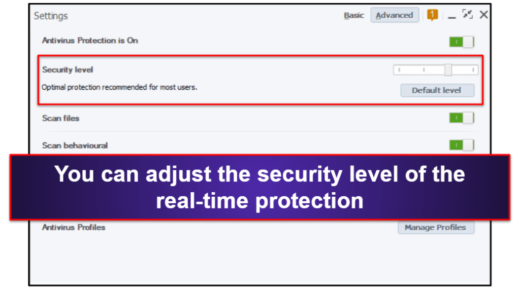 BullGuard Security Features