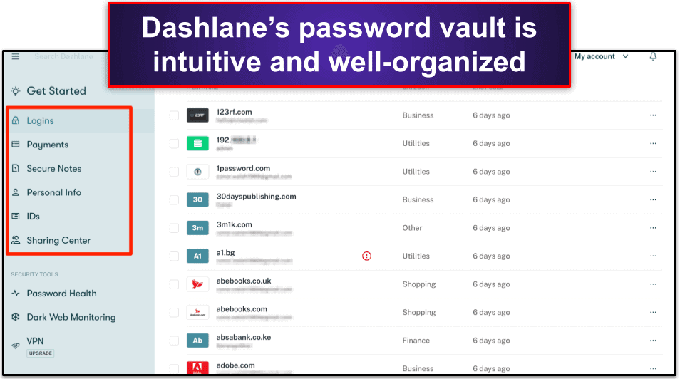Dashlane Security Features
