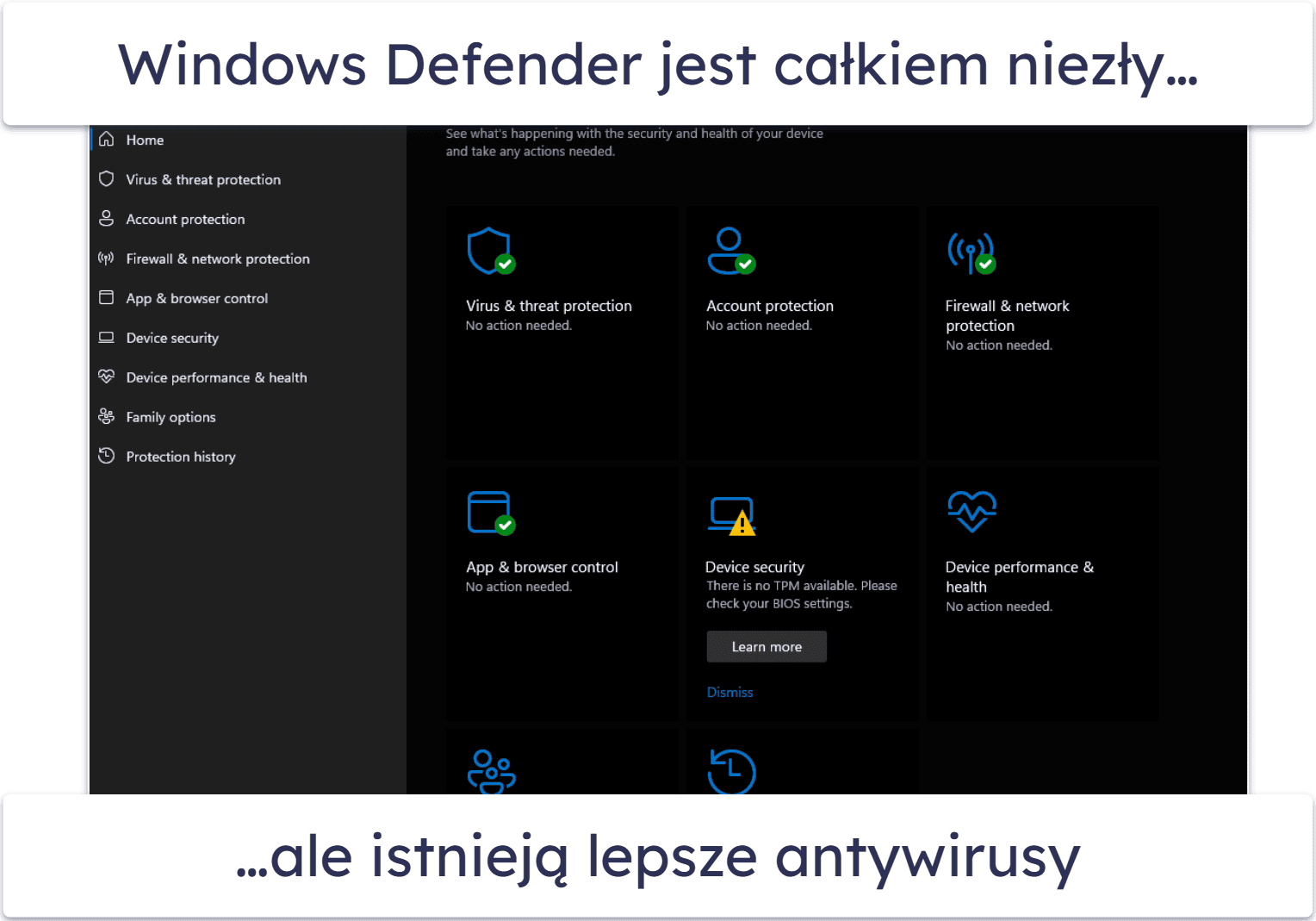 A więc, czy antywirus Windows Defender jest wystarczająco dobry?
