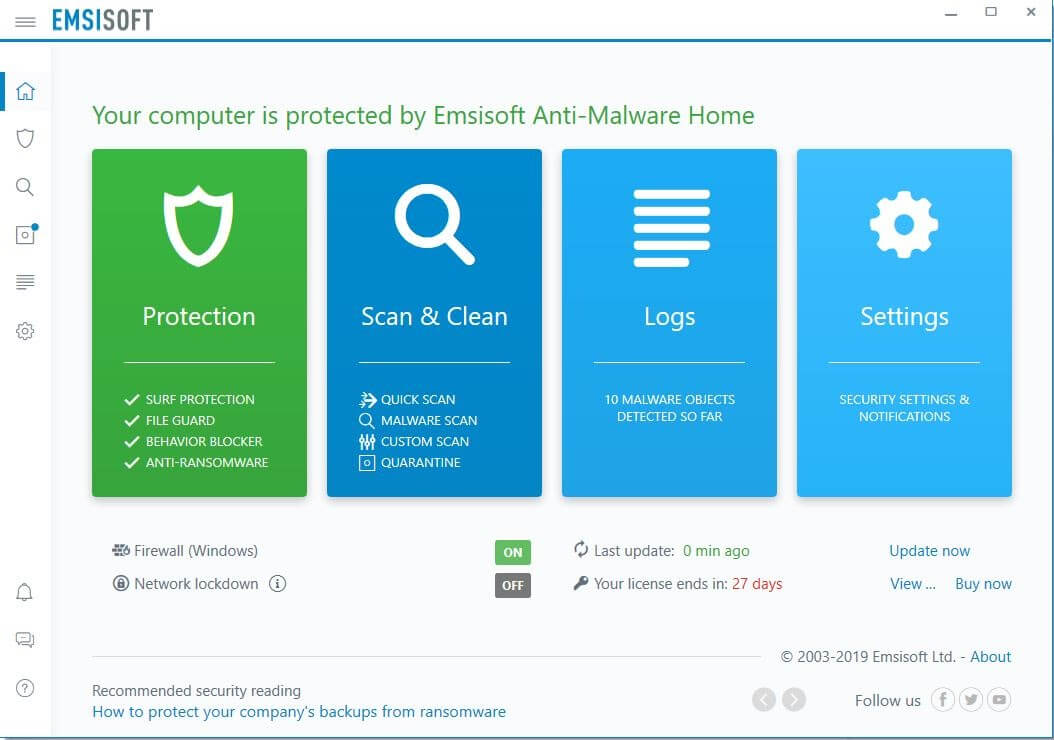 Emsisoft Antivirus Review In 2022 Emsisoft Ease of Use and Setup
