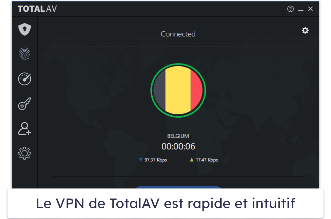🥇1. TotalAV : le meilleur antivirus avec VPN en 2026