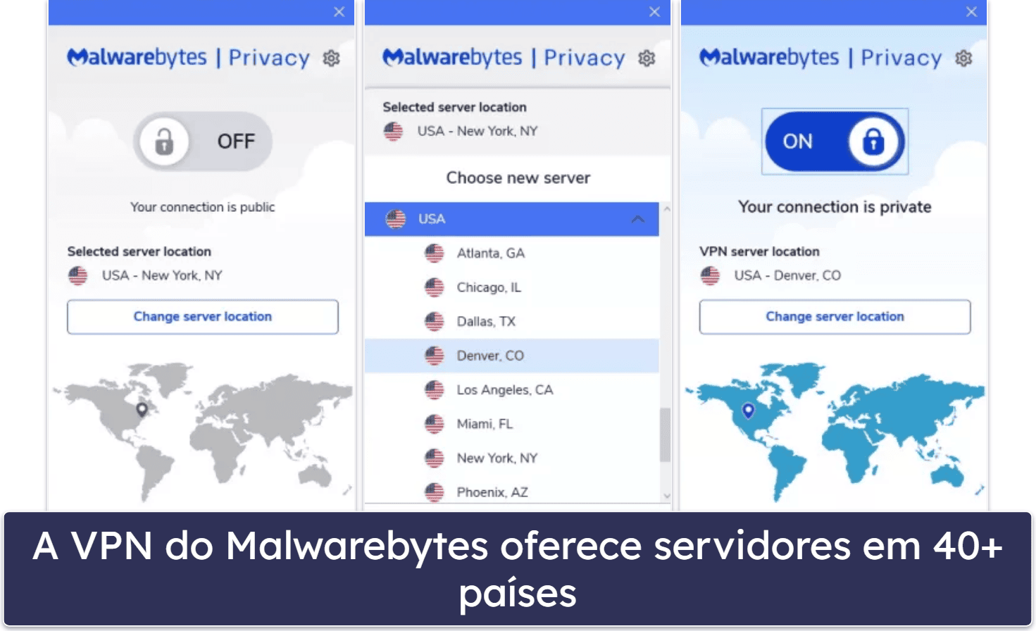 6. Malwarebytes — antivírus minimalista com uma VPN veloz