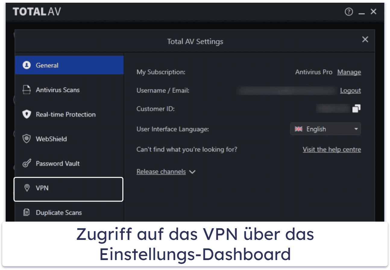 🥇1. TotalAV — Insgesamt bestes Antivirenprogramm mit einem VPN in 2026