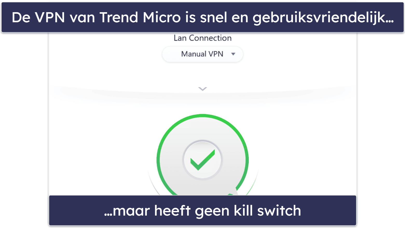 10. Trend Micro — goed voor het streamen van content met hoge snelheden