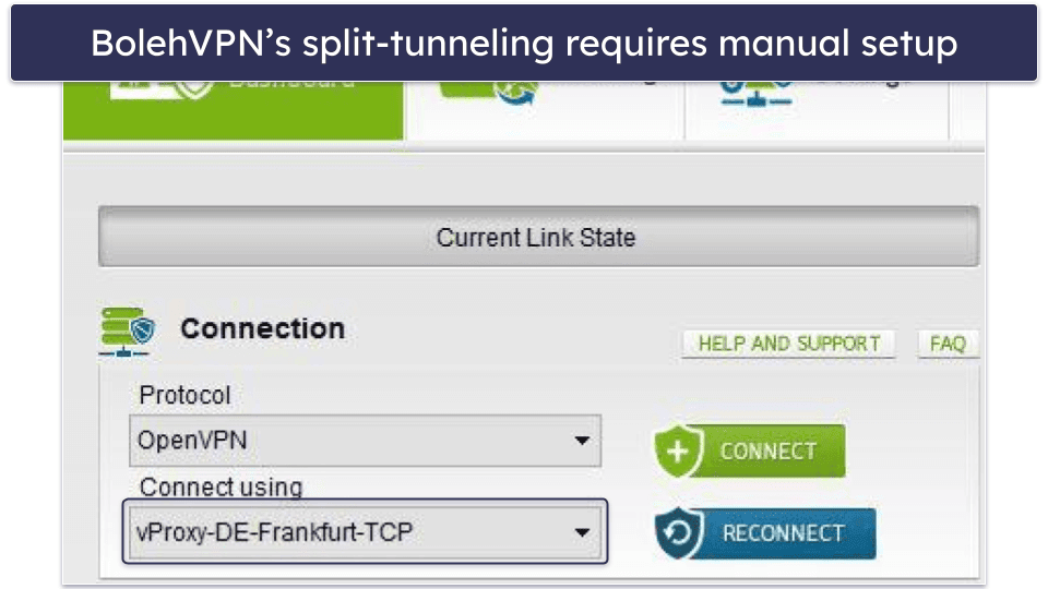 BolehVPN Features — A Decent Range, but Some Important Features Aren’t Enabled by Default