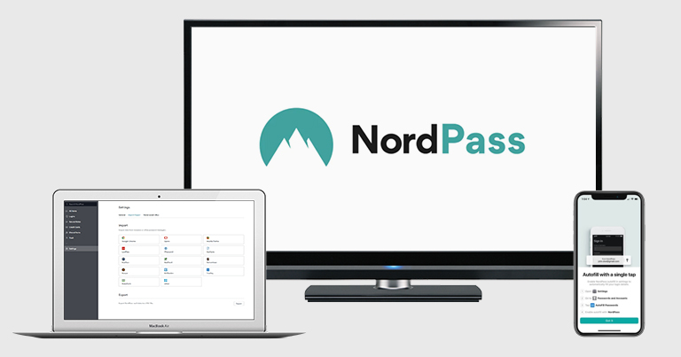 4. NordPass — 가장 직관적인 비밀번호 관리자(최고의 사용자 인터페이스)