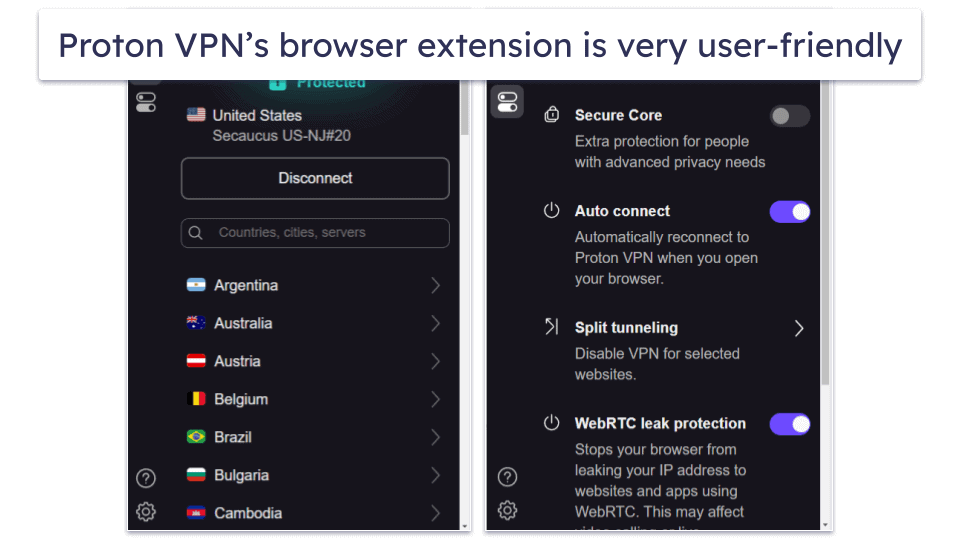 Proton VPN Ease of Use: Mobile &amp; Desktop Apps